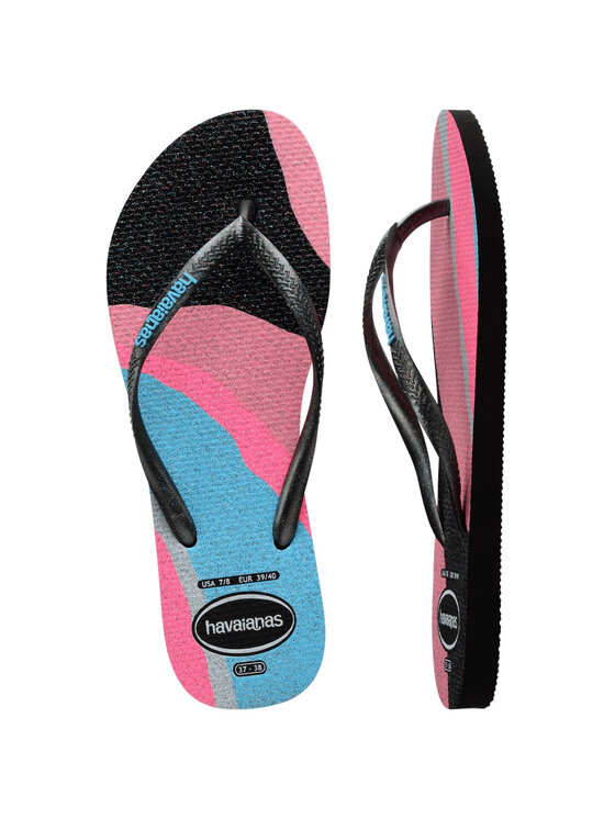 Havaianas Havaianas Σαγιονάρες HAVAIANAS Infradito Donna Hav. Slim palette glow 4145766.0090 Nero Μαύρο
