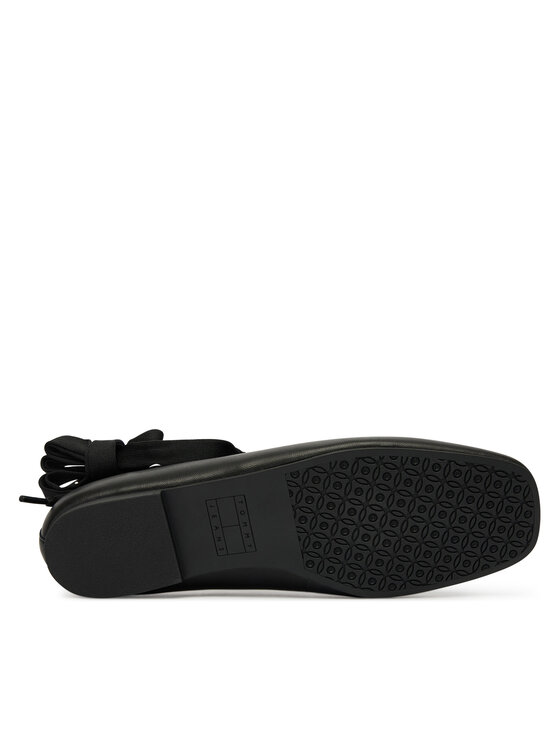 Tommy Jeans Tommy Jeans Balerinke Tjw Ballerina With Laces EN0EN02939 Črna