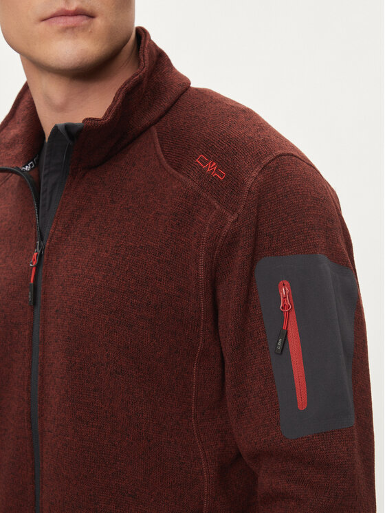 CMP CMP Majica dugih rukava 3H60747N Siva Regular Fit