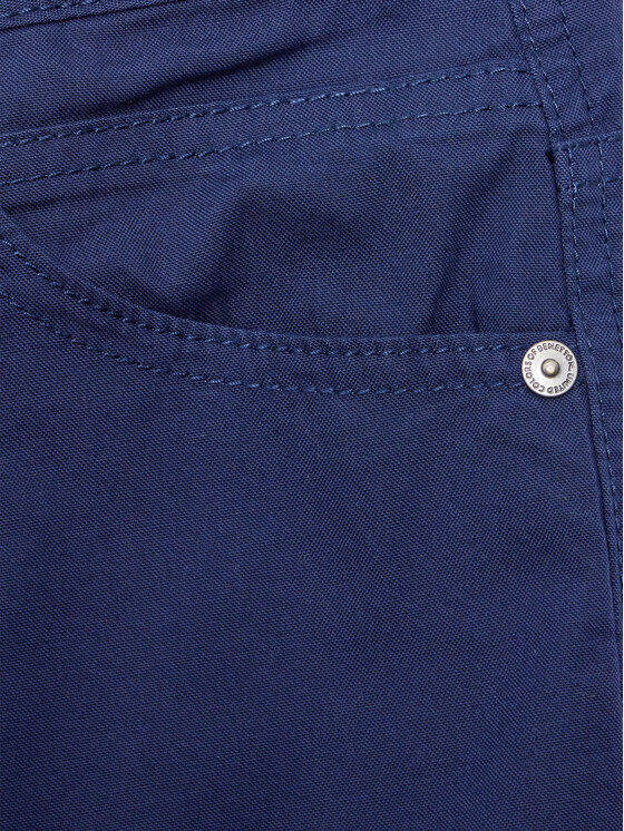 United Colors Of Benetton United Colors Of Benetton Auduma šorti 4LN6C900Y Tumši zils Regular Fit
