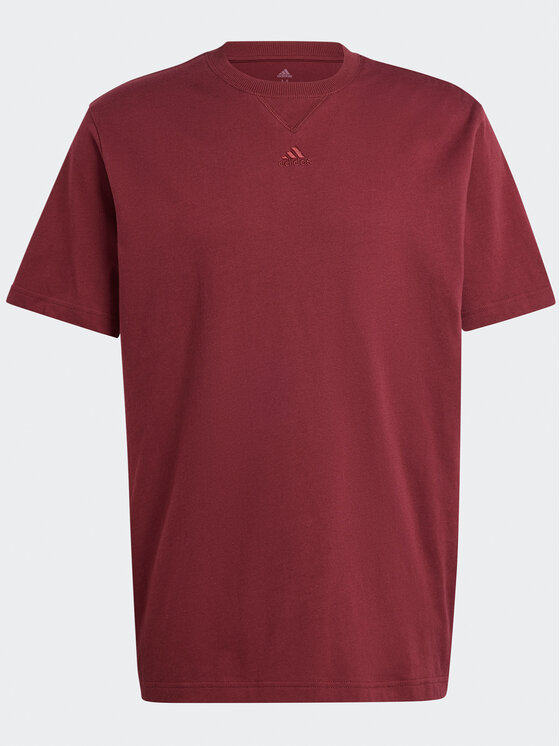 adidas adidas T-Shirt ALL SZN IL9022 Rot Loose Fit