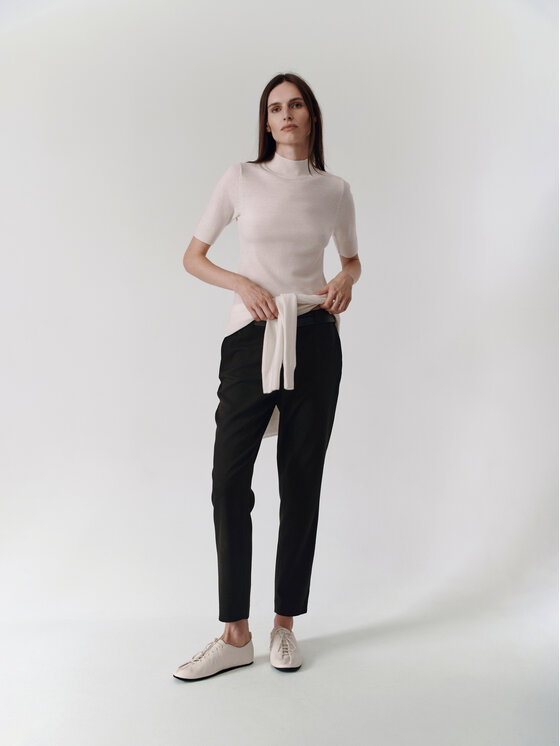 TATUUM TATUUM Golf LU Biały Classic Fit