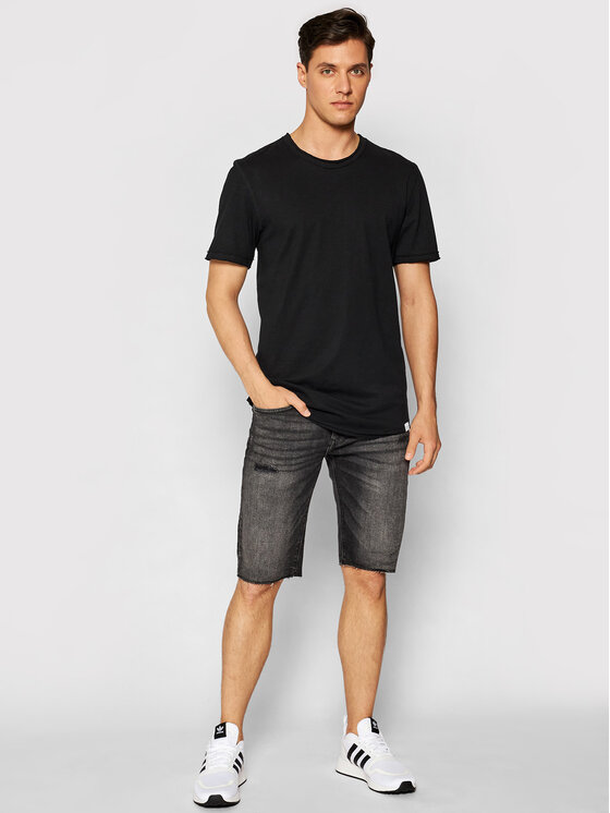 Only & Sons Only & Sons Marškinėliai Benne 22017822 Juoda Regular Fit