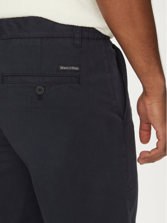 Marc O'Polo Marc O'Polo Auduma šorti M23 0384 15000 Tumši zils Regular Fit