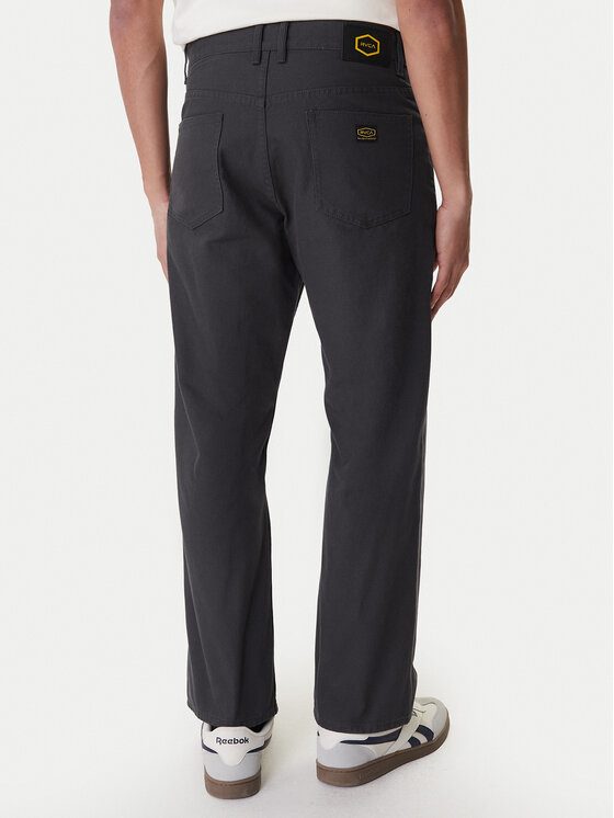 RVCA RVCA Kalhoty z materiálu Dayshift 23A113502 Šedá Relaxed Fit
