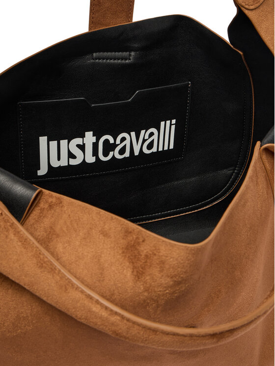 Just Cavalli Just Cavalli Torebka Iconic Snakes 81RA4BB1 ZSE74 Brązowy