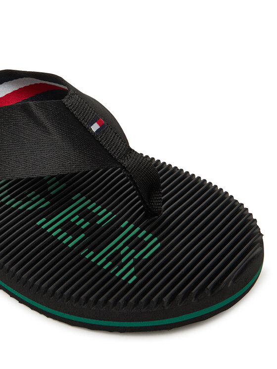 Tommy Hilfiger Tommy Hilfiger Japanke Massage Beach Sandal FM0FM05443 Crna