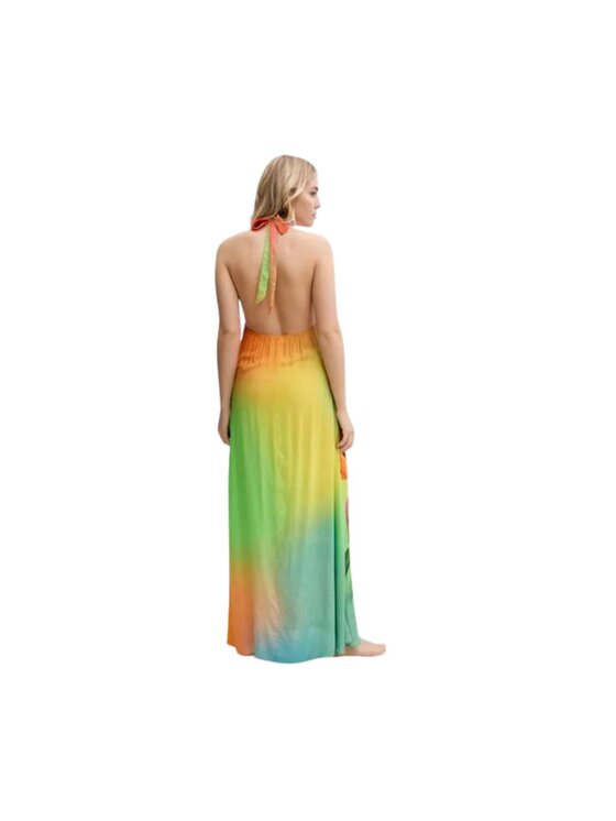 Desigual Desigual Vestito estivo COLIBRÍ DRESS Arancione Regular Fit