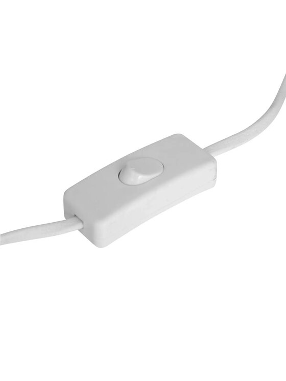 MIAhome MIAhome Lampka nocna Lampa stołowa szaro-beżowa Gibus 45,5 cm Beżowy