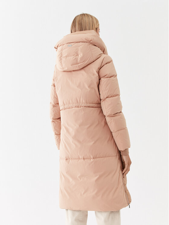 Diego M Diego M Пухено яке 22IP-R402 Бежов Regular Fit