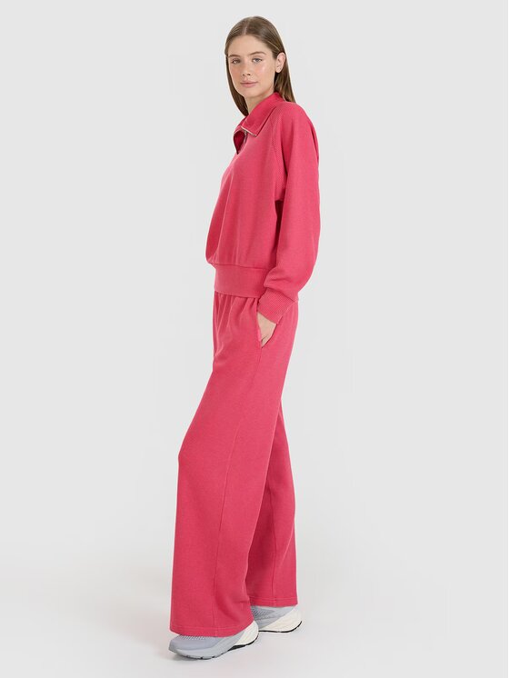 4F 4F Pantaloni da tuta 4FRSS25TTROF1396-54S Rosa Oversize