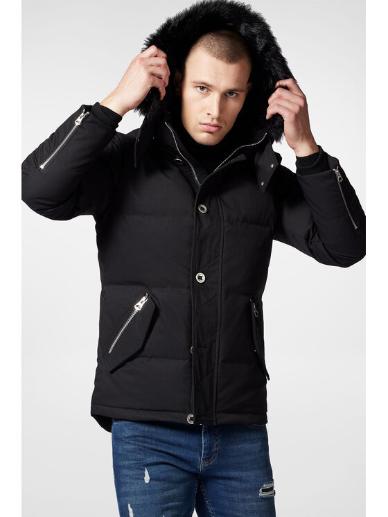 Próchnik Próchnik Kurtka puchowa Techniczna PM2 KU118223000002 Czarny Regular Fit
