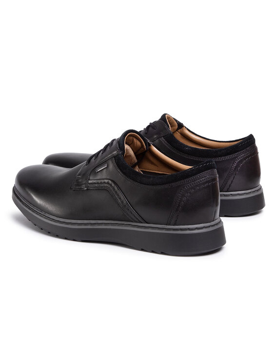 Clarks un geo lace black best sale