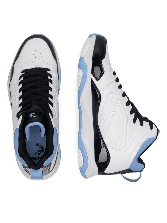 SHAQ SHAQ Buty do koszykówki SHAQNOTIZE AQ95000M-WBL Biały