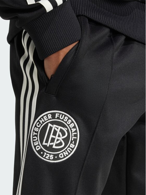 adidas adidas Spodnie dresowe Germany Anniversary Czarny Slim Fit