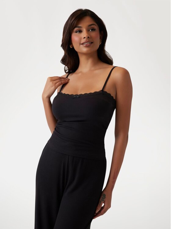Guess Guess Top 175835 Czarny Classic Fit