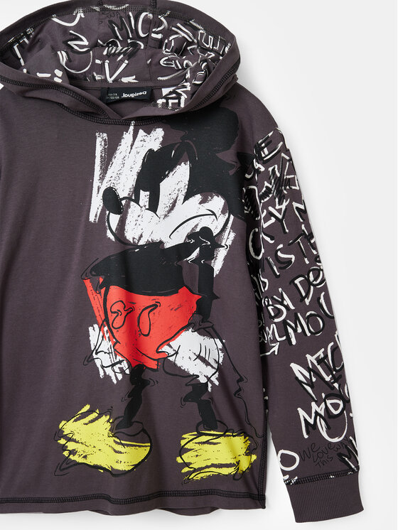 Desigual Desigual Bluza 23WBTK04 Szary Regular Fit