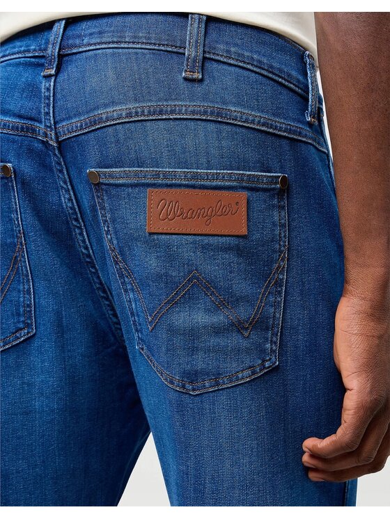 Wrangler Wrangler Jeansy Frontier Niebieski Relaxed Fit