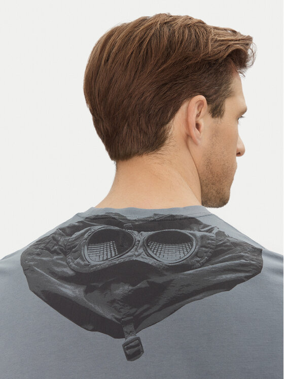 C.P. Company C.P. Company T-krekls 18CMTS030A005100W Pelēks Regular Fit