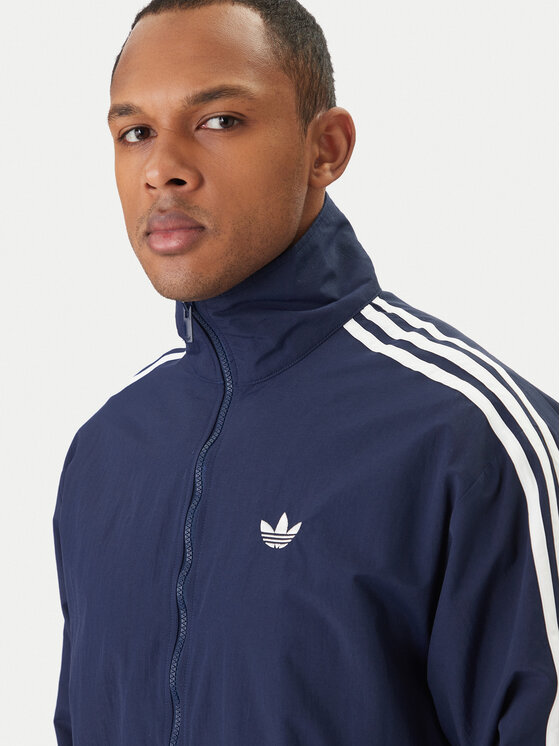 adidas adidas Majica dugih rukava Firebird KE1365 Tamnoplava Regular Fit