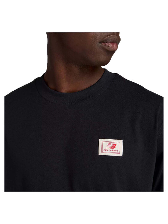 New Balance New Balance T-Shirt mt53928bk Μαύρο Regular Fit