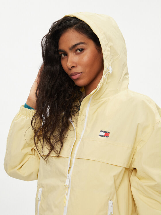 Tommy Jeans Tommy Jeans Větrovka Chicago DW0DW17747 Žlutá Regular Fit