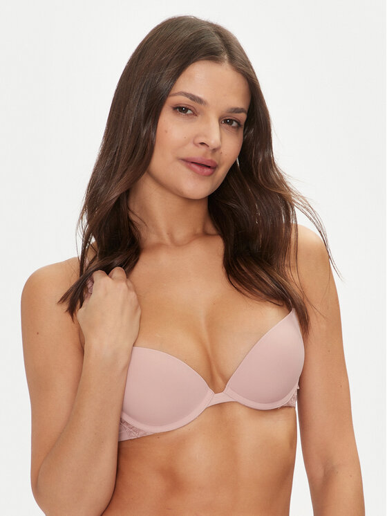 Calvin Klein Underwear Grudnjak Push-up 000QF7578E Ružičasta