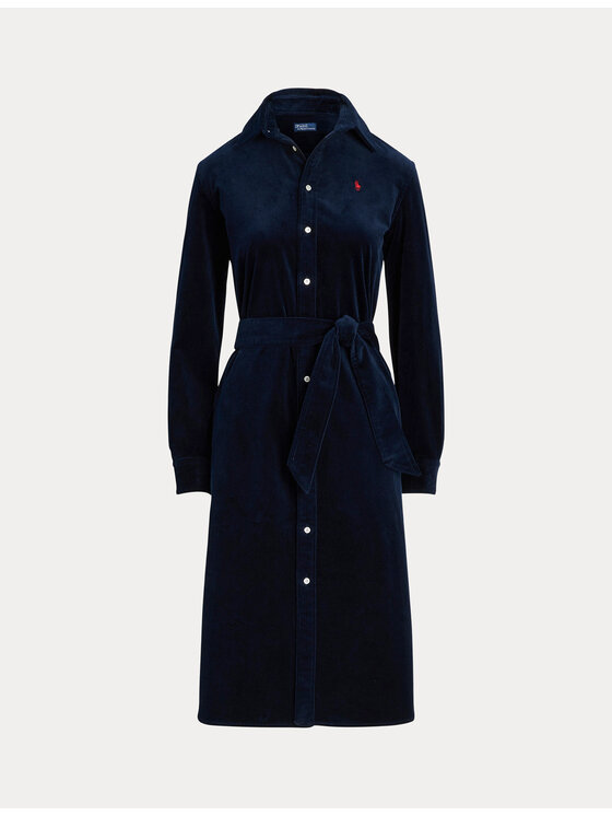 Polo Ralph Lauren Polo Ralph Lauren Hemdkleid 211941474005 Dunkelblau Regular Fit