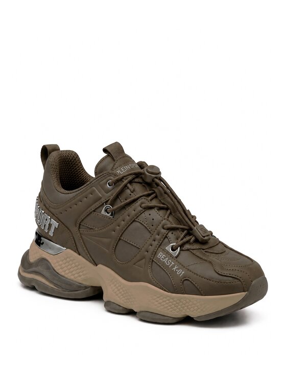 Plein Sport Plein Sport Sneakersy 31534 Brązowy
