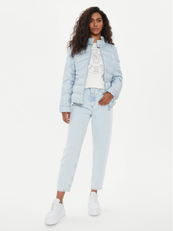 Guess Guess Prechodná bunda Juliane W4YL39 WGAE2 Modrá Regular Fit