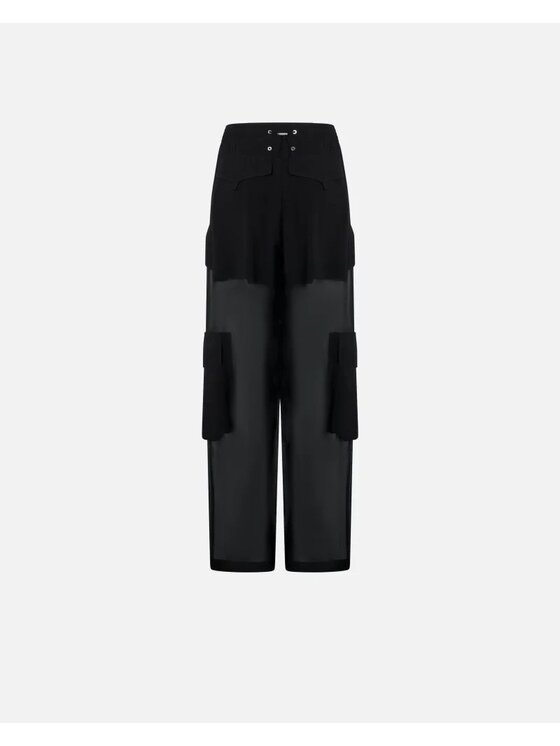 PINKO PINKO Pantaloni chino 87105 Nero Regular Fit
