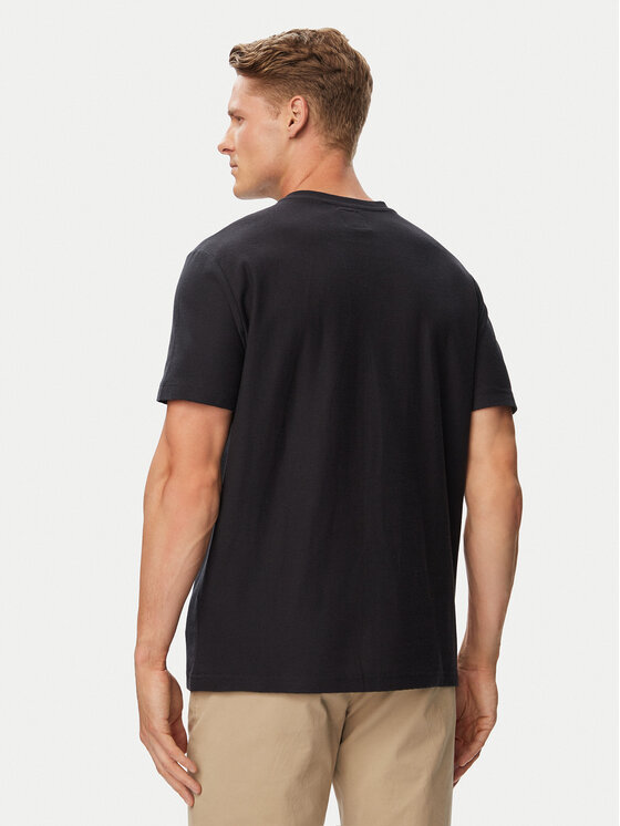 Beverly Hills Polo Club Beverly Hills Polo Club Tričko P-SS26M-TS0002 Tmavomodrá Regular Fit