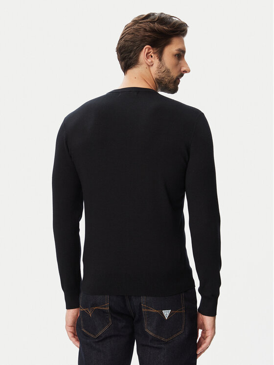 Guess Guess Πουλόβερ M6YR12 Z0917 Μαύρο Regular Fit