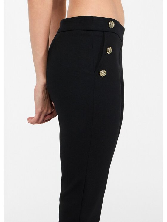 Liu Jo Liu Jo Spodnie materiałowe MF5348J918922222 Czarny Slim Fit