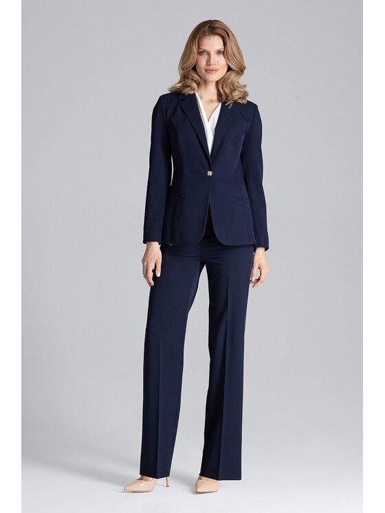 FIGL FIGL Sako M653 Tmavomodrá Regular Fit