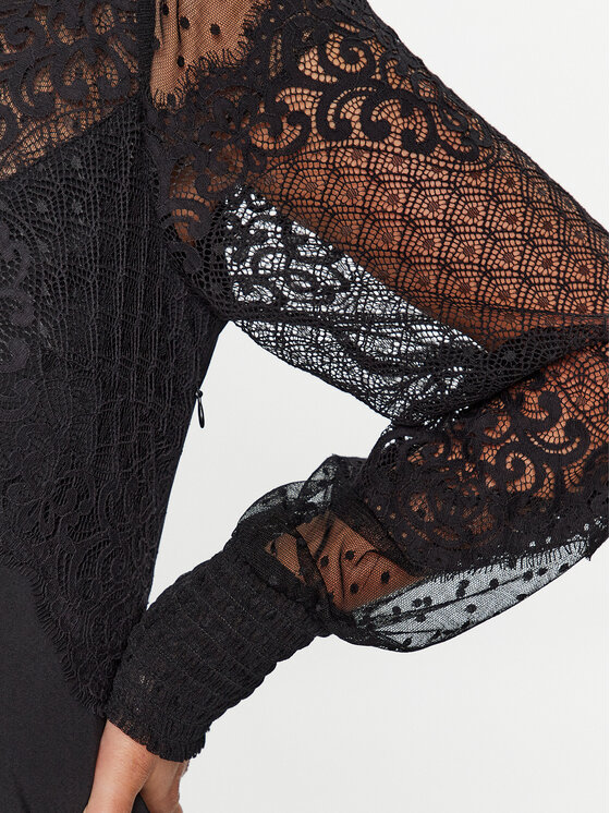 Morgan Morgan Rochie cocktail Ronan Negru Slim Fit