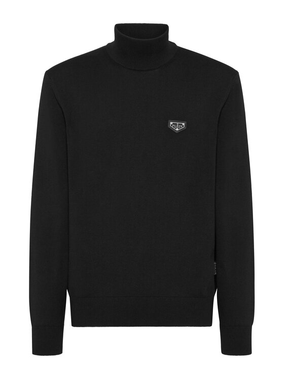 PHILIPP PLEIN PHILIPP PLEIN S dlouhým rukávem 22875 Černá Regular Fit