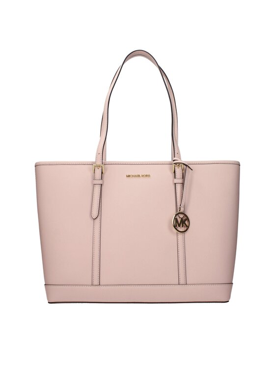 Michael Kors Michael Kors Torebka Pink Leather Shoulder Różowy