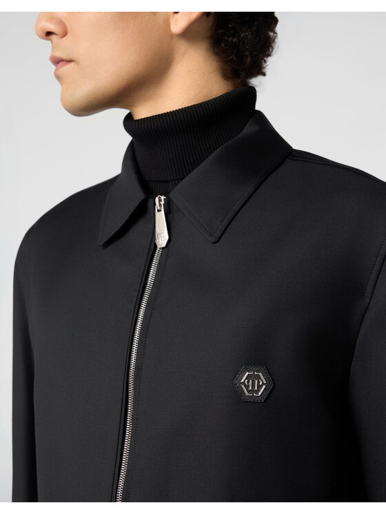 PHILIPP PLEIN PHILIPP PLEIN Bunda bomber 31036 Černá Regular Fit