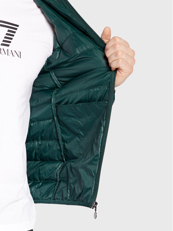 EA7 Emporio Armani EA7 Emporio Armani Giubbotto piumino 8NPB02 PN29Z 1860 Verde Regular Fit