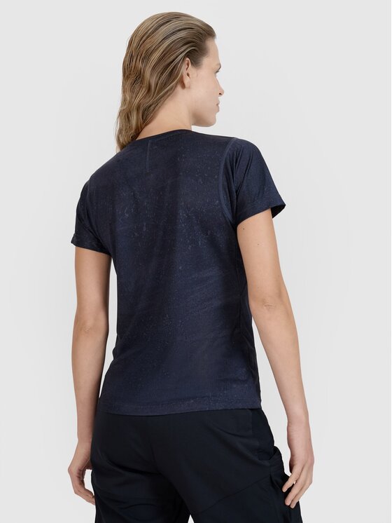 4F 4F Φανέλα ποδηλασίας 4FWSS25TFTSF1292-20A Μαύρο Regular Fit