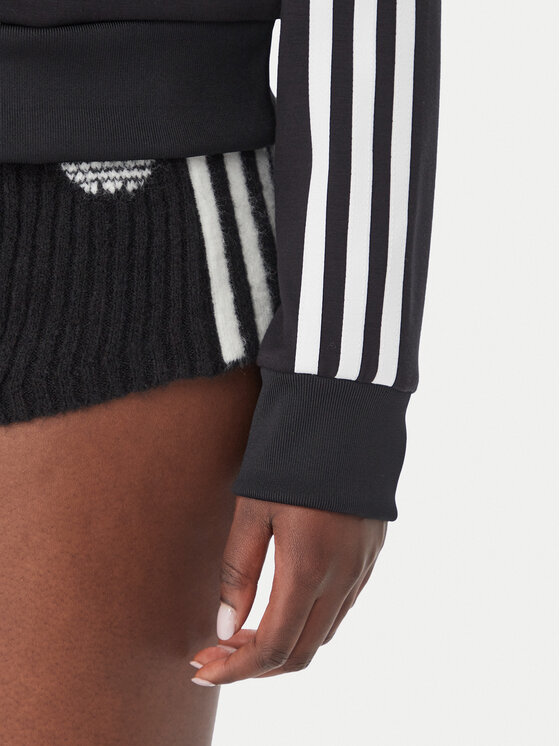 adidas adidas Суитшърт Adiluna Season 2 Wrap Around Sstr Track Top LD8921 Черен Regular Fit