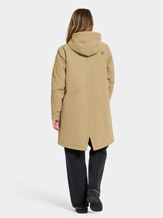 Didriksons Didriksons Parka Marta-Lisa Wns Prk 2 504823 Beżowy Regular Fit