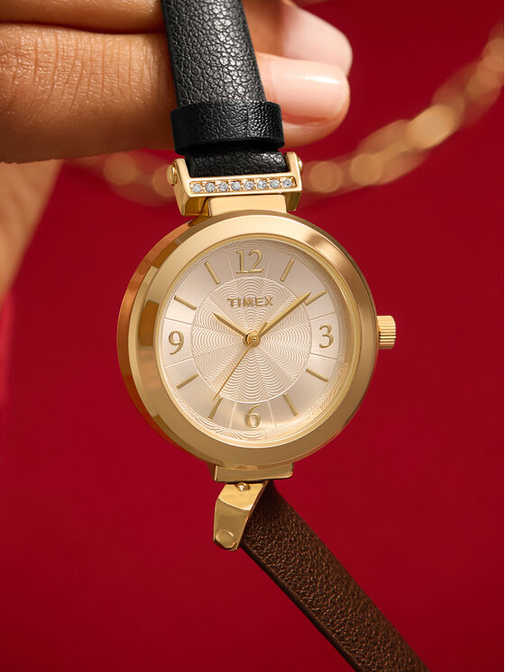 Timex Timex Ρολόι Main Street TW2W96400 Χρυσό