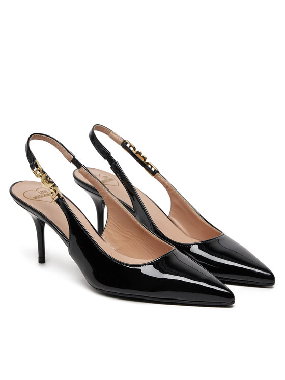 LOVE MOSCHINO LOVE MOSCHINO Pantofi pumps JA10487G1MIH0000 Negru