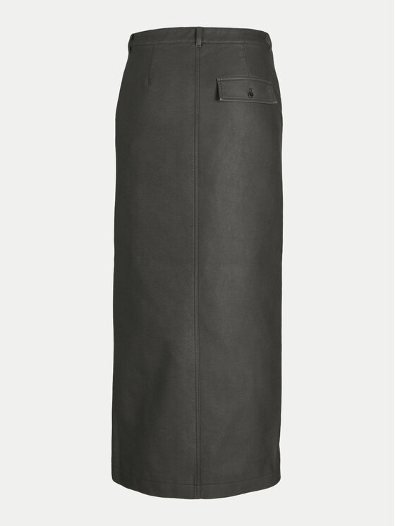 JJXX JJXX Dirbtinės odos sijonas Maddy 12262132 Juoda Regular Fit