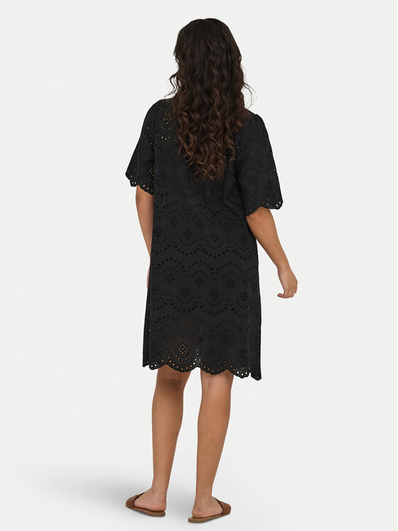 ONLY ONLY Poletna obleka Valais 15357653 Črna Regular Fit