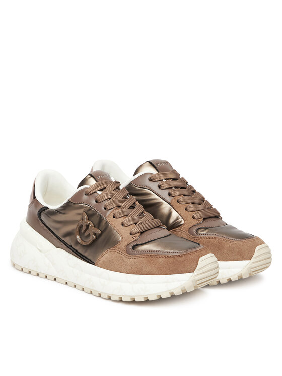 PINKO PINKO Sneakersy Gem 07 SS0055P106 Hnědá