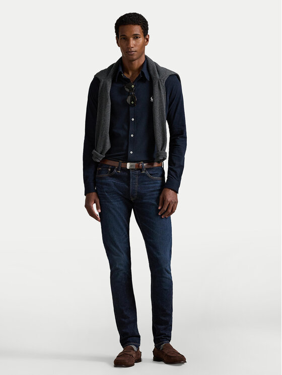 Polo Ralph Lauren Polo Ralph Lauren Koszula 710654408016 Granatowy Regular Fit