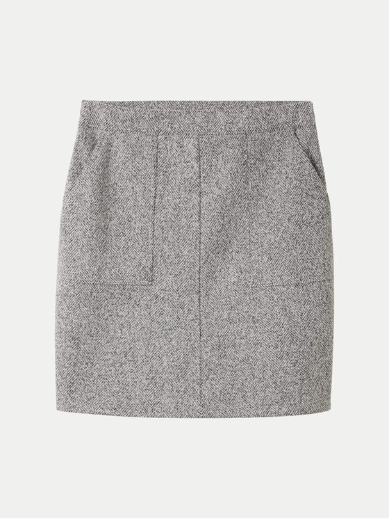 Tom Tailor Tom Tailor Minigonna 1043892 Grigio Regular Fit